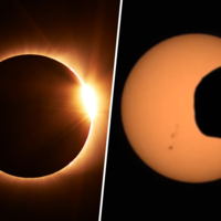 No lo llames "eclipse" llámalo "milagro": Marte ilustra hasta qué punto tenemos suerte con la distancia de la Luna al Sol 