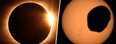 No lo llames "eclipse" llámalo "milagro": Marte ilustra hasta qué punto tenemos suerte con la distancia de la Luna al Sol 