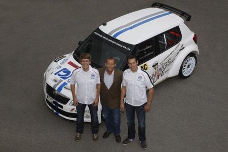 Volkswagen presenta los dos jóvenes pilotos para el Rally de Alemania