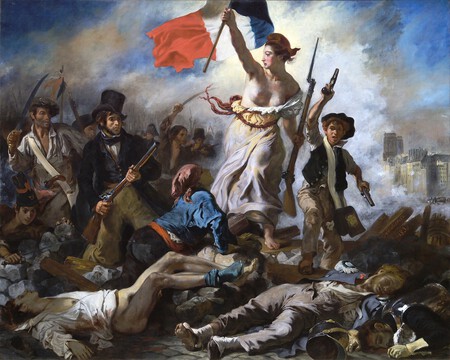 La Liberte Guidant Le Peuple Eugene Delacroix Musee Du Louvre Peintures Rf 129 Apres Restauration 2024