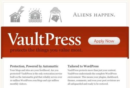 Vaultpress un sistema de copia de seguridad para blogs en Wordpress