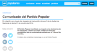 Esta es la contabilidad del Partido Popular y si no le gusta, tenemos otra