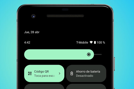 Android 13 Beta pone el lector de códigos QR muy a mano: en los ajustes rápidos