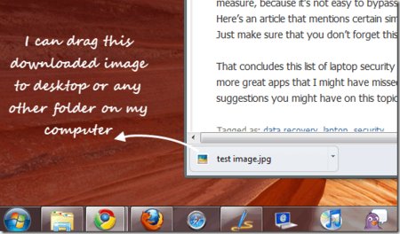 Drag&Drop en Chrome