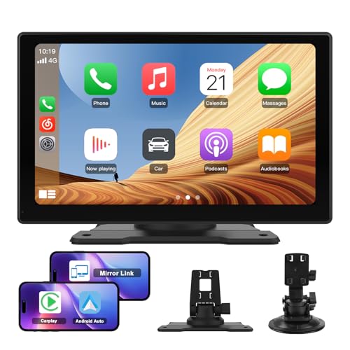 Hexinex Pantalla Carplay para Coche con CarPlay/Android Auto Inalámbrico