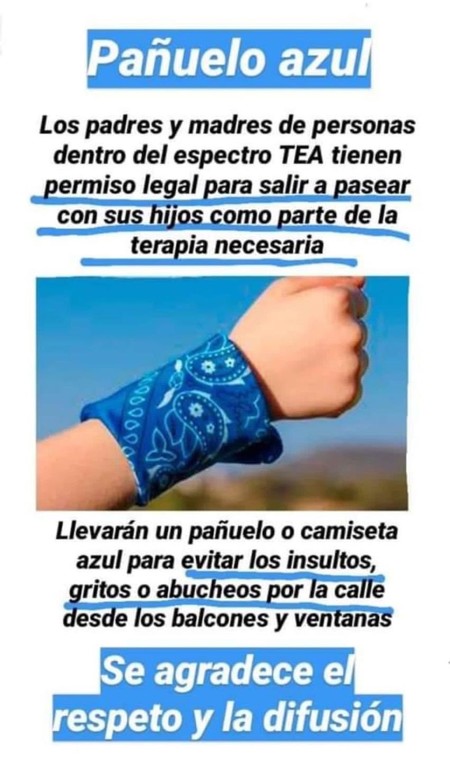 Panuelo Azul