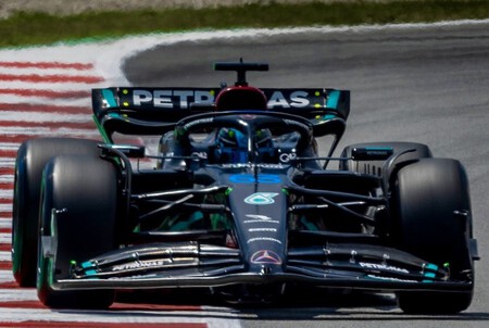 Russell Barcelona F1 2023