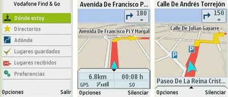 Vodafone Find & Go, servicio GPS para móviles