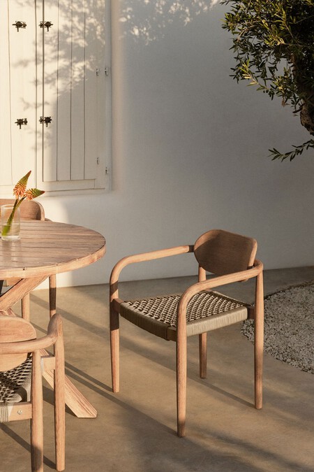 Silla De Jardin Con Reposabrazos