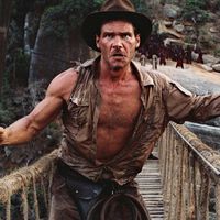Si paras Indiana Jones y el Templo Maldito en el minuto 108:50 verás que el arqueólogo más famoso del mundo es básicamente inmortal 