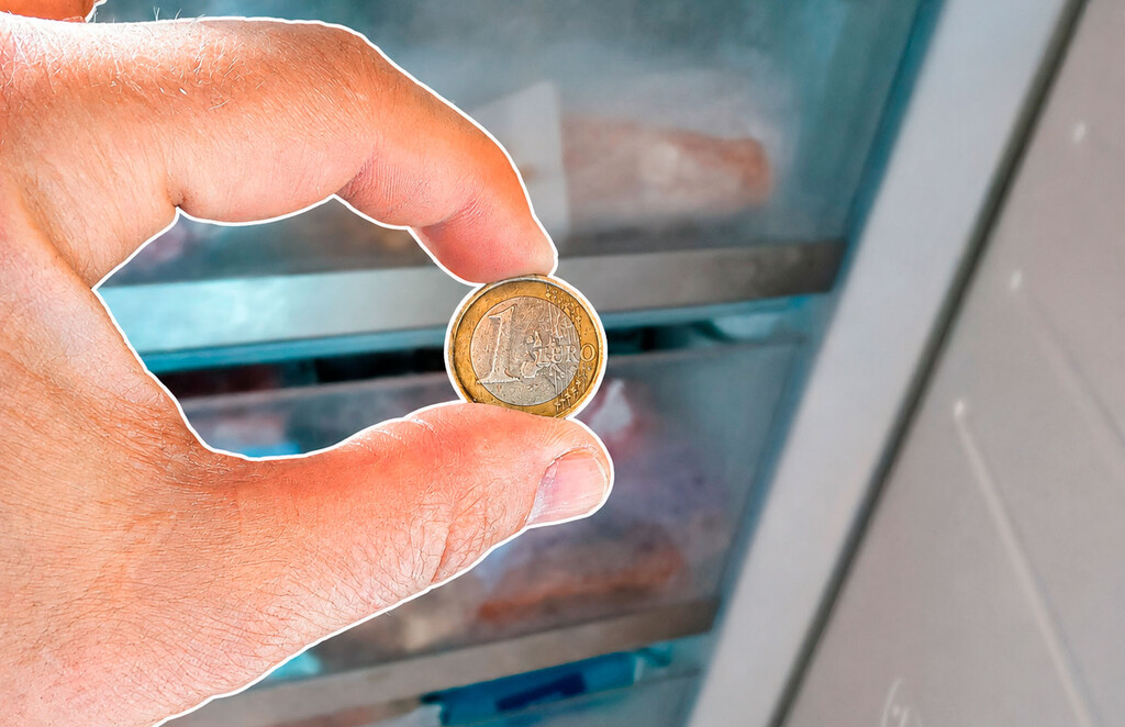 Hay quien pone una moneda en el congelador para saber si se estropea en vacaciones. Yo tengo algo mejor: mirarlo con el móvil