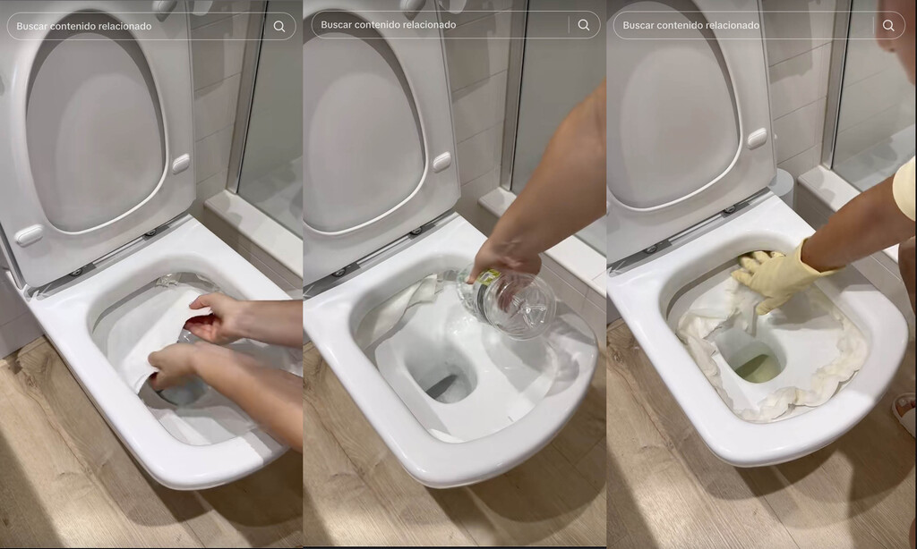 El sencillo truco de la experta en limpieza María Fernández que elimina el sarro del inodoro: “Rellena los bordes con papel de cocina”