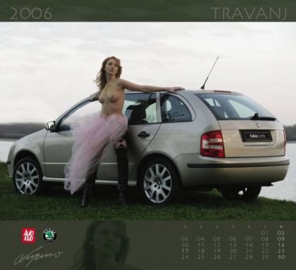 Calendario Skoda Abril 2006