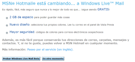 El nuevo Hotmail ya está aquí