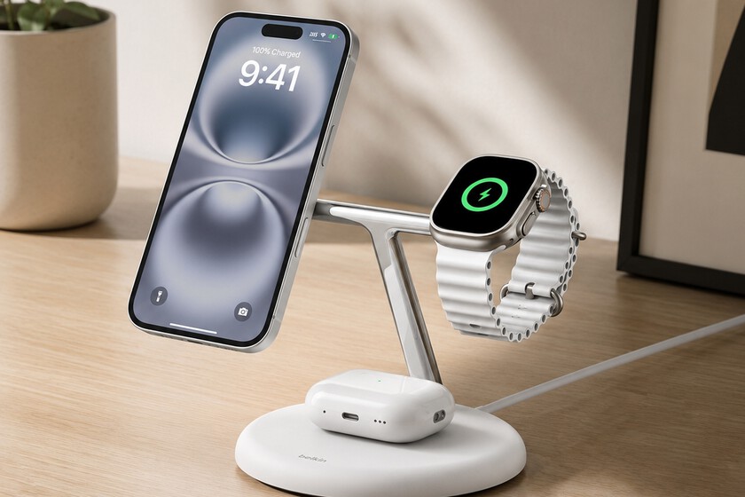 Adiós a los cables en la mesita de noche. Cuatro bases MagSafe rebajadas en el Prime Day que merecen cada céntimo