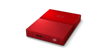 Esta semana, Amazon te deja los 3 TB del WD My Passport en color rojo por sólo 84,99 euros