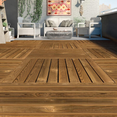 Baldosa De Exterior De Madera De Pino