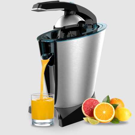 Cecotec Essentialvita Hyden 600 Steel Exprimidor De Brazo 600w Acero Inoxidable