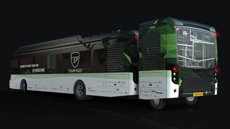 Este autobús funciona con un ácido que segregan hormigas y abejas