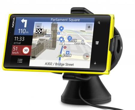 Soporte para coches con cargador inalámbrico para Nokia Lumia 920