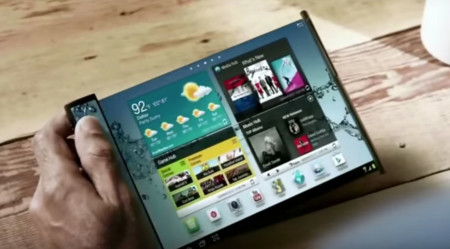 Más pistas de las pantallas flexibles de Samsung: enrollando los dispositivos