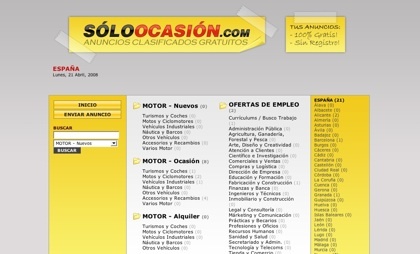 Soloocasion.com, otro servicio de anuncios clasificados made in Spain