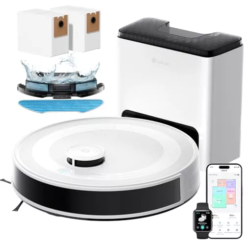 Lefant M2 Plus Robot Aspirador y Fregasuelos, 6000Pa Succión