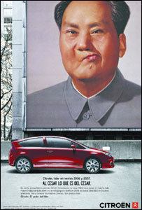 Citroën se arriesga con su publicidad en China
