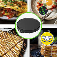 Con esta máquina de crepas vas a poder hacer las tuyas en casa y con la fruta que quieras