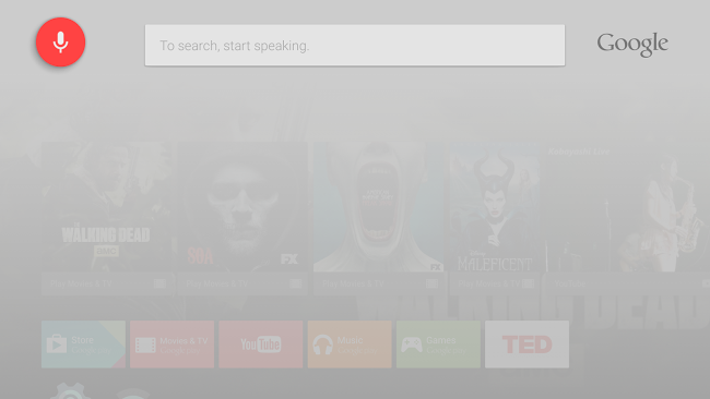 Google para Android TV