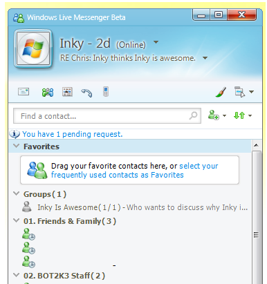 Windows Live Messenger 9