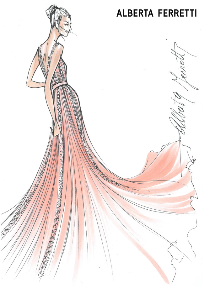 Alberta Ferretti X Chiara Ferragni 27s Bridesmaids 2