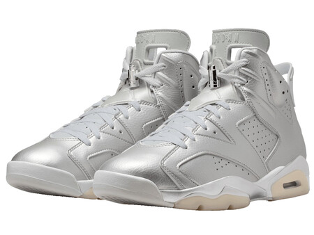 Fecha De Lanzamiento De Las Air Jordan 6 X Paris Saint Germain Metallic Silver Iq5135 001