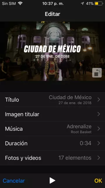 思い出を編集する