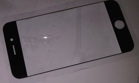 Supuesto cristal del iPhone 5 filtrado en una web asiática