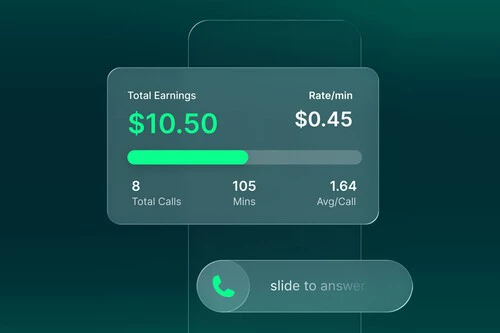 Neon Money Talk App