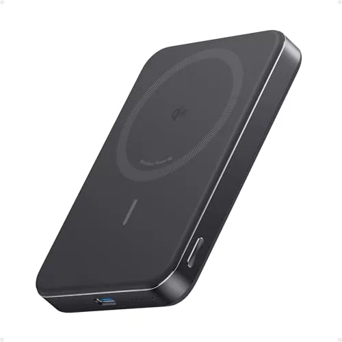 Anker MagGo Power Bank MagSafe Ultrafina 10000 mAh, Qi2, 15 W