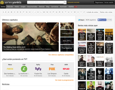 SeriesYonkis se queda sin series