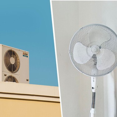El ventilador gasta hasta 25 veces menos que el aire acondicionado: así se recomienda combinarlos para pasar mejor el verano 