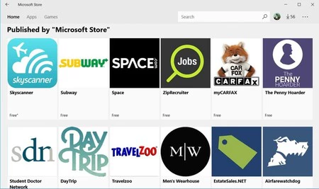 Microsoft ストアの新しい残念な PWA