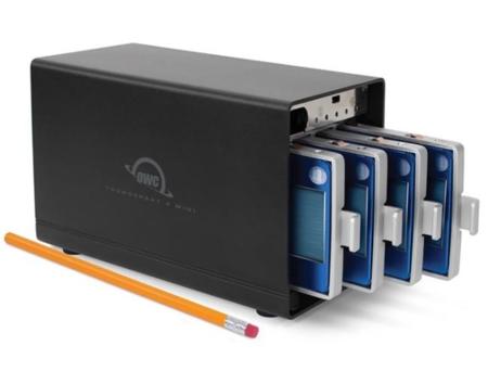 OWC ThunderBay 4 mini, almacenamiento externo con conexión Thunderbolt 2