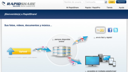 Rapidshare está limitando la velocidad de descarga a usuarios gratuitos