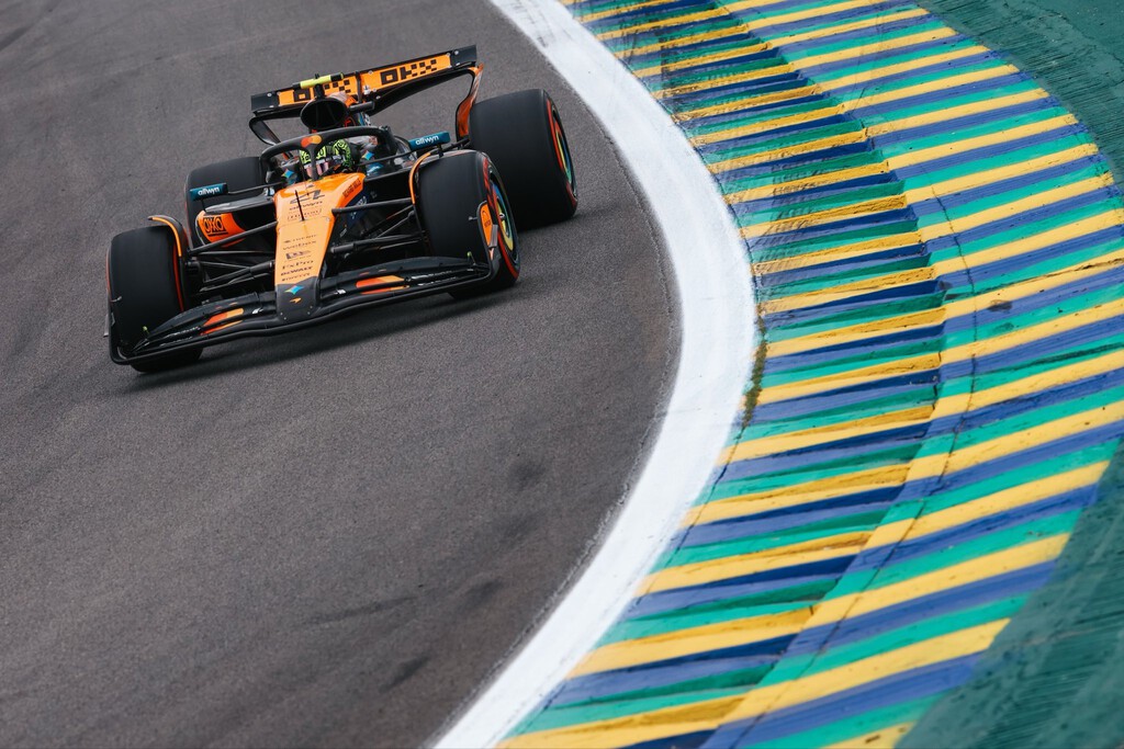 Lando Norris se salva de la remontada épica de Max Verstappen para dejar el mundial muy encarrilado en Brasil 