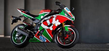 Yamaha YZF-R6 Vladimir Leonov réplica para el mercado ruso