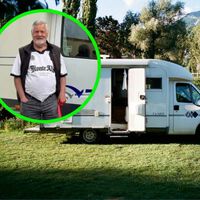 Juan Carlos, prejubilado a los 58 años, encontró la felicidad: "Me compré una casa rodante y he visitado más de 60 pueblos" 