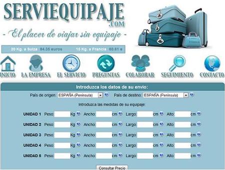 Serviequipaje, envía tus maletas al lugar que desees