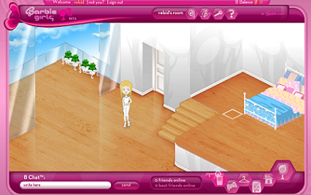 Barbie Girls, muñecas interactivas en internet