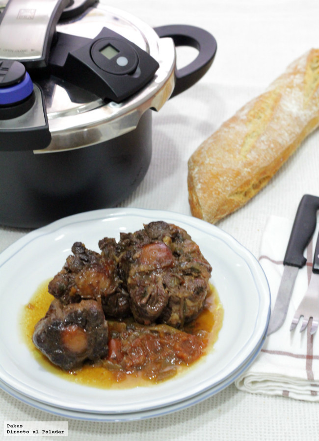 rabo de toro a la cordobesa en olla exprés