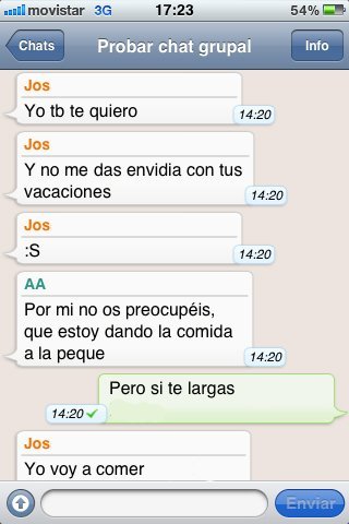 WhatsApp Messenger se actualiza con chat en grupo