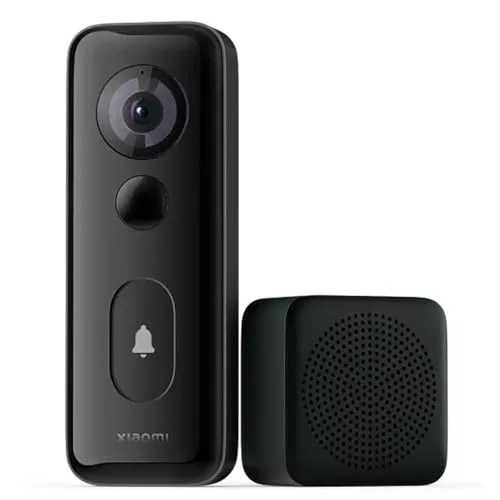 Xiaomi Smart Doorbell 3S Timbre Inteligente con Cámara 2K Negro